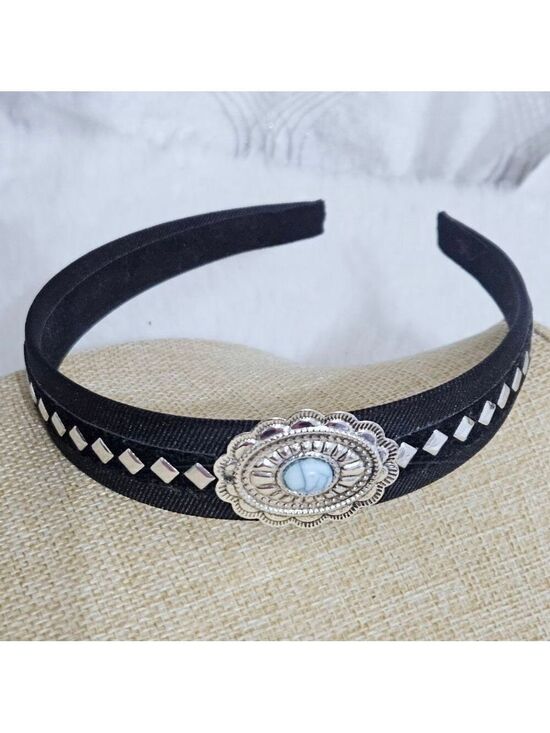 Unbranded Accessories - Western Style Turquoise Concho Headband